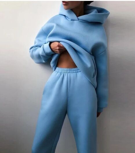 Two piece Suit Clothes Hoodie Tracksuit - Image 4