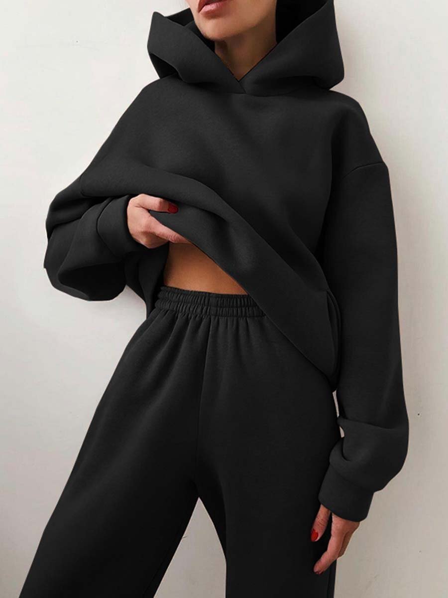 Two piece Suit Clothes Hoodie Tracksuit - Image 5