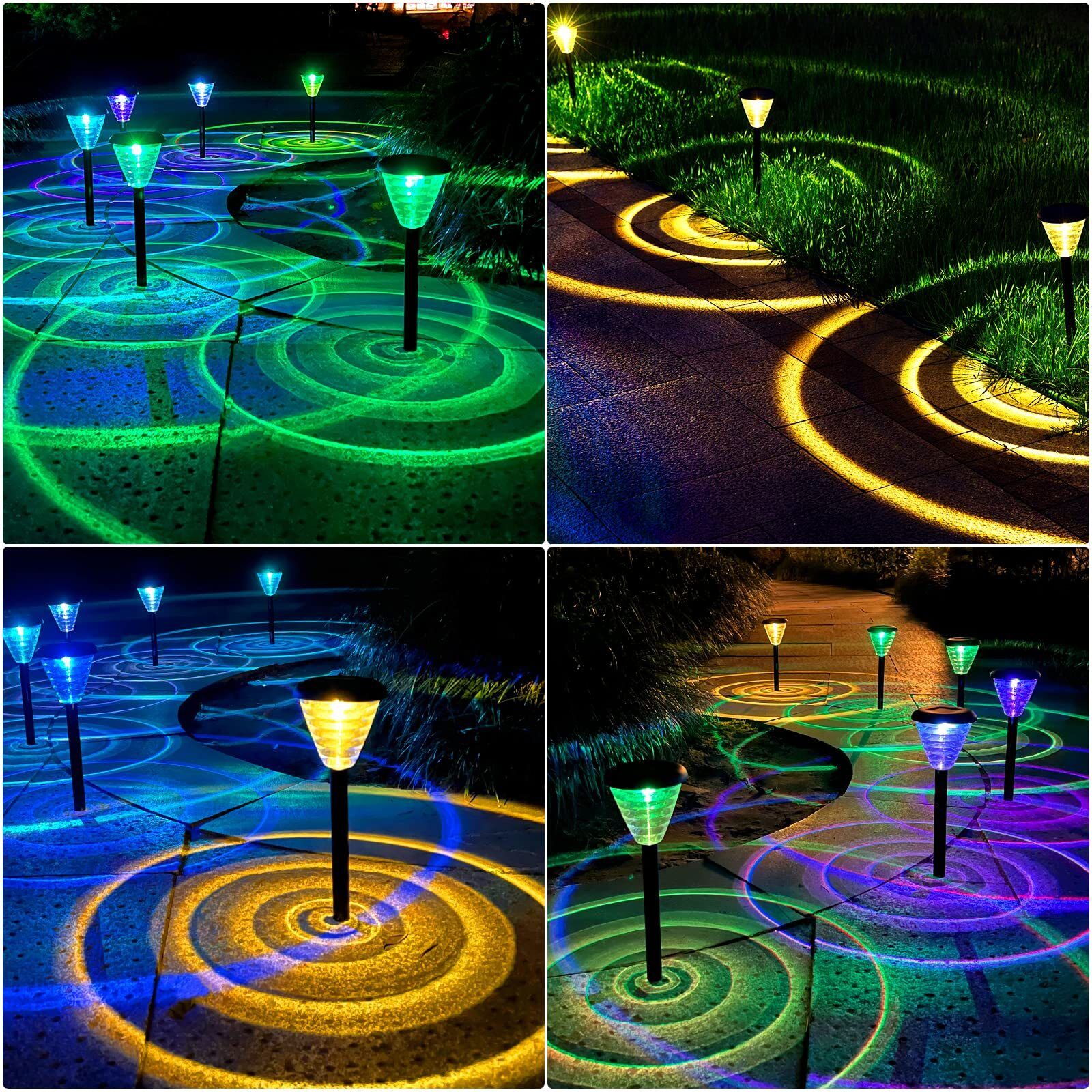 Solar Pathway Lights Led Home Outdoor Waterproof - Image 2
