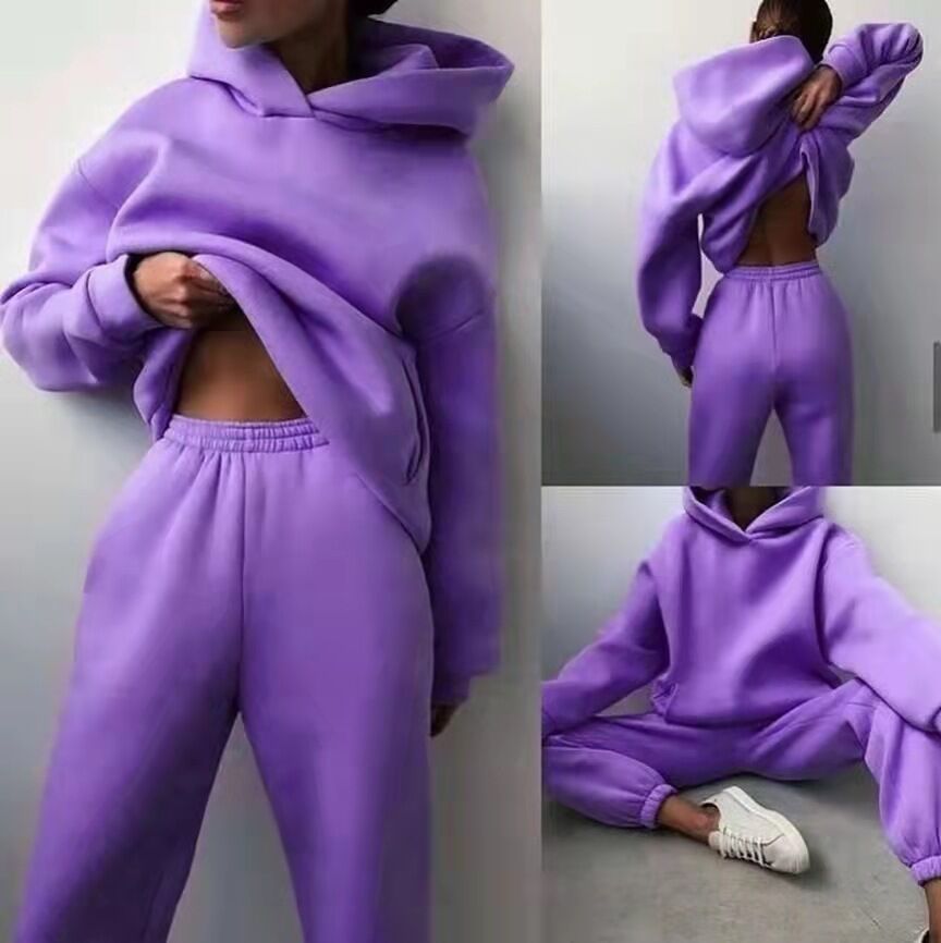 Two piece Suit Clothes Hoodie Tracksuit - Image 2